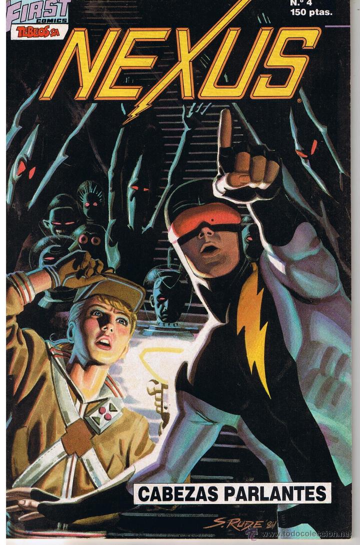 C&oacute;mics: NEXUS. NUMERO 4. CABEZAS PARLANTES. FIRST TEBEOS.(C/A12) - Foto 1