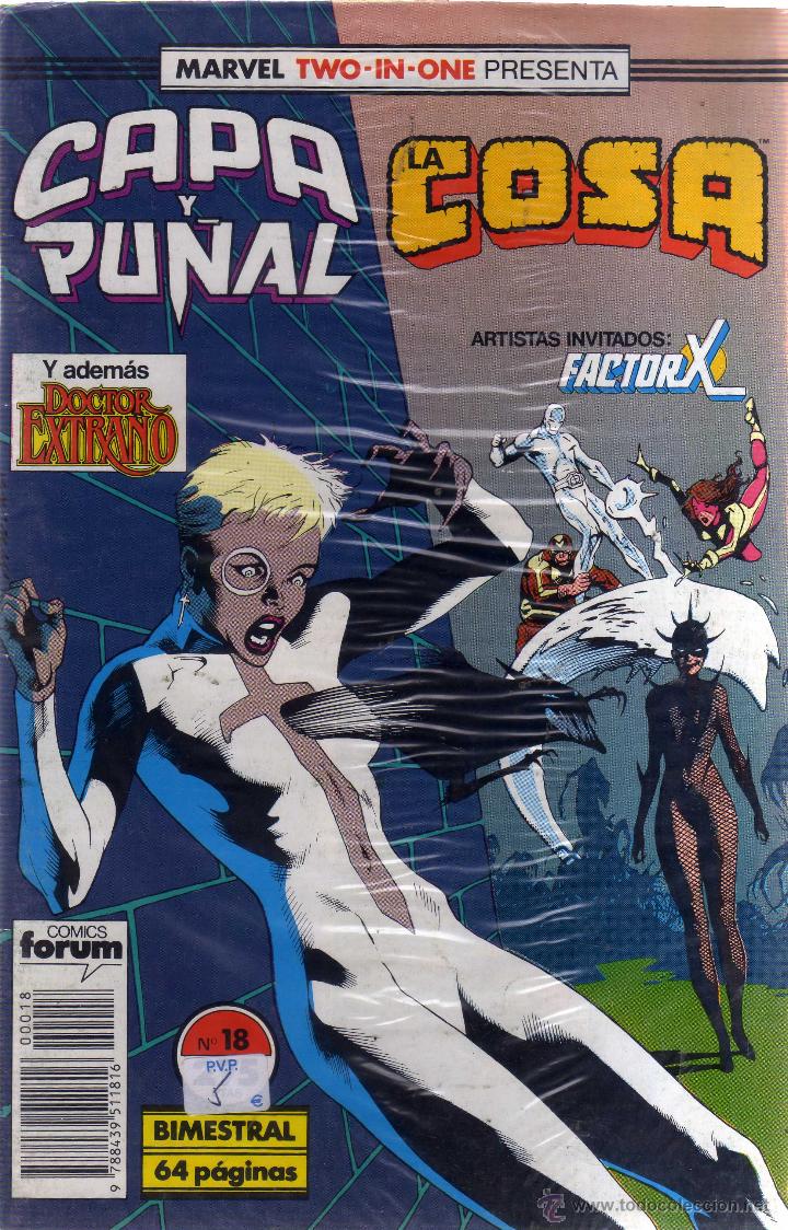 C&oacute;mics: Marvel Two-in-one: Capa y pu&ntilde;al y La cosa N&ordm; 18 - CJ55 - Foto 1