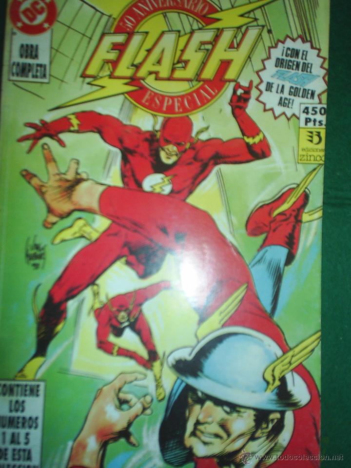 C&oacute;mics: flash retapado n&ordm; 1 al 5 obra completa - Foto 1