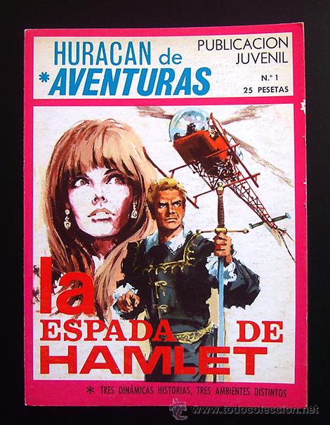 C&oacute;mics: NOVELA GRAFICA . HURACAN DE AVENTURAS . N&ordm; 1 . TORAY 1969
