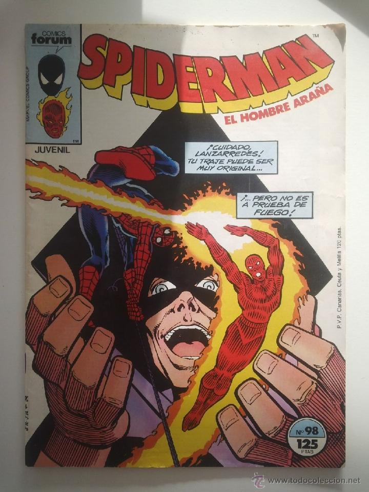 C&oacute;mics: SPIDERMAN EL HOMBRE ARA&Ntilde;A FORUM NUMERO 98 - Foto 1