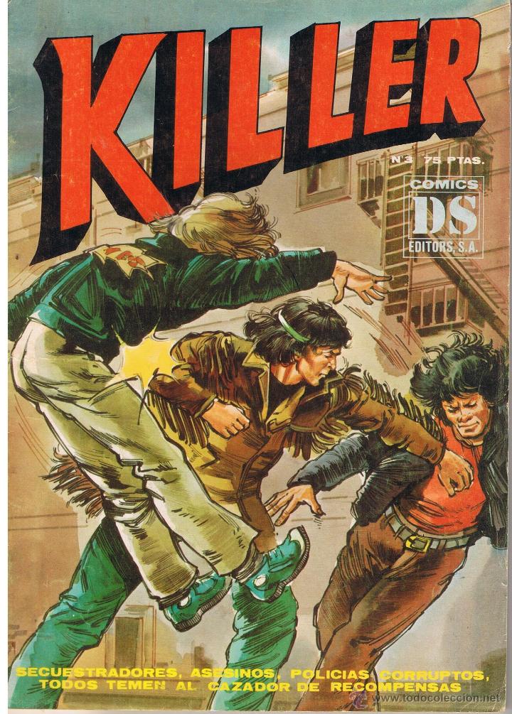 C&oacute;mics: KILLER. NUMERO 3. EDICIONES DALMAU SOCIAS 1981. (C/A9) - Foto 1