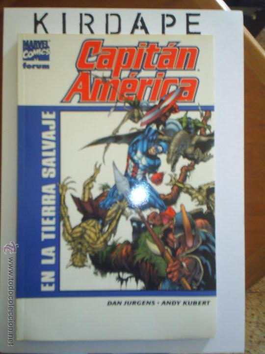 C&oacute;mics: capit&aacute;n am&eacute;rica en la tierra salvaje - Foto 1