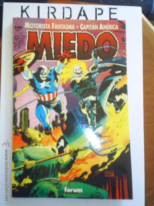 C&oacute;mics: motorista fantasma- capit&aacute;n am&eacute;rica. miedo - Foto 1