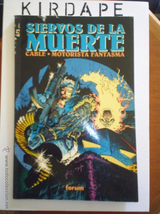 C&oacute;mics: cable, motorista fantasma siervos de la muerte - Foto 1