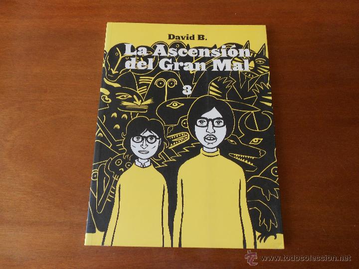C&oacute;mics: COMIC,TOMO 3: LA ASCENSI&Oacute;N DEL GRAN MAL (DAVID B.) ED. SINS ENTIDO - Foto 1