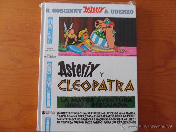 C&oacute;mics: asterix y cleopatra - edicion de 2000 de circulo de lectores y tapas duras - Foto 1