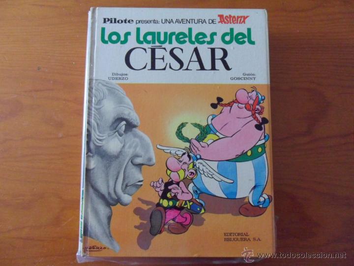 C&oacute;mics: asterix - los laureles del cesar - edicion de pilote de 1972 en tapas duras - Foto 1