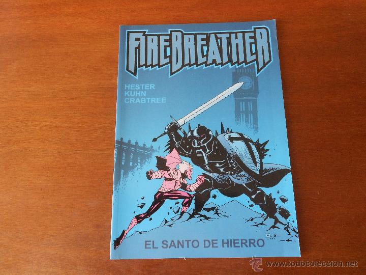 C&oacute;mics: COMIC: FIREBREATHER. EL SANTO DE HIERRO. ALETA EDICIONES - Foto 1