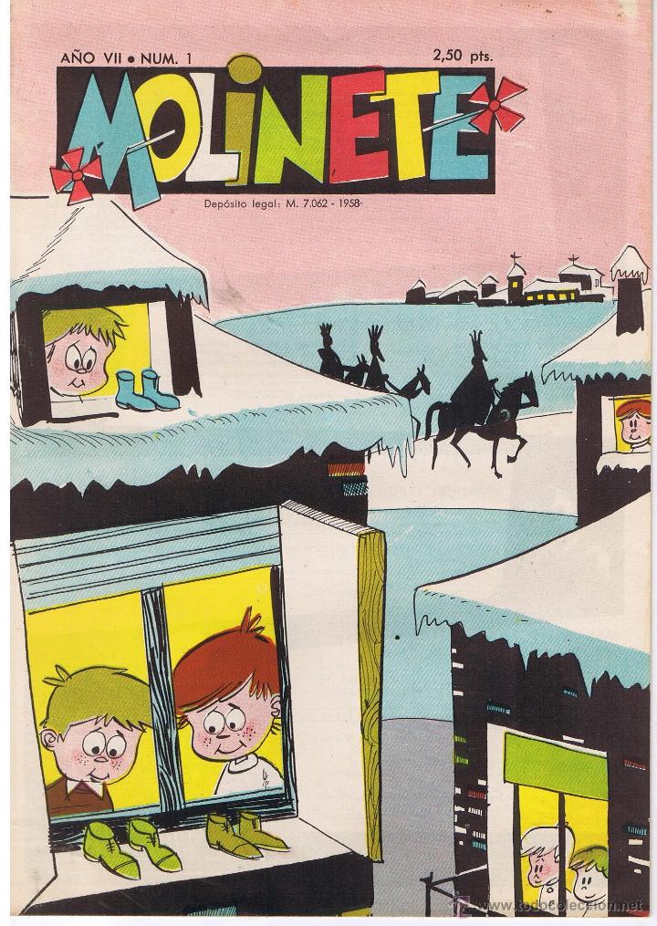 C&oacute;mics: MOLINETE. A&Ntilde;O VII. 10 NUMEROS, &iexcl;&iexcl;COLECCI&Oacute;N COMPLETA.!! (RF.MA).C/12 - Foto 1