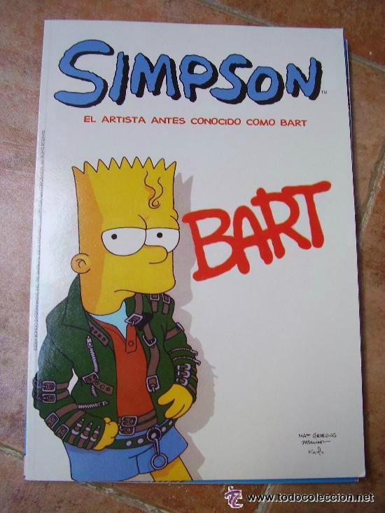 C&oacute;mics: LOS SIMPSON: &uml; EL ARTISTA ANTES CONOCIDO COMO BART &uml;. - Foto 1