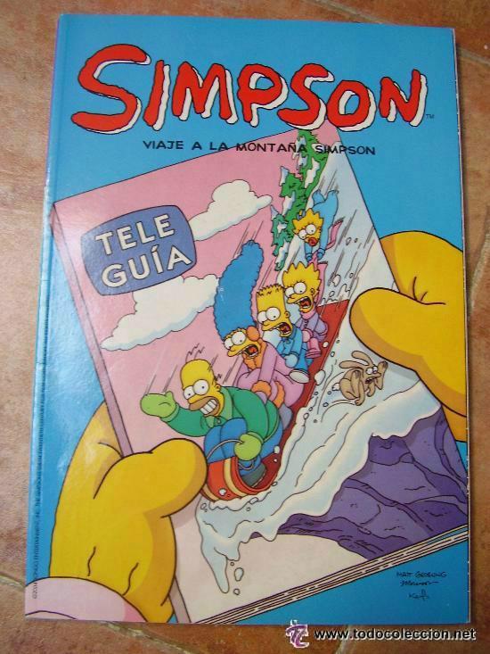 C&oacute;mics: ALBUM DE LOS SIMPSON : &uml; VIAJE A LA MONTA&Ntilde;A SIMPSON &uml; - Foto 1