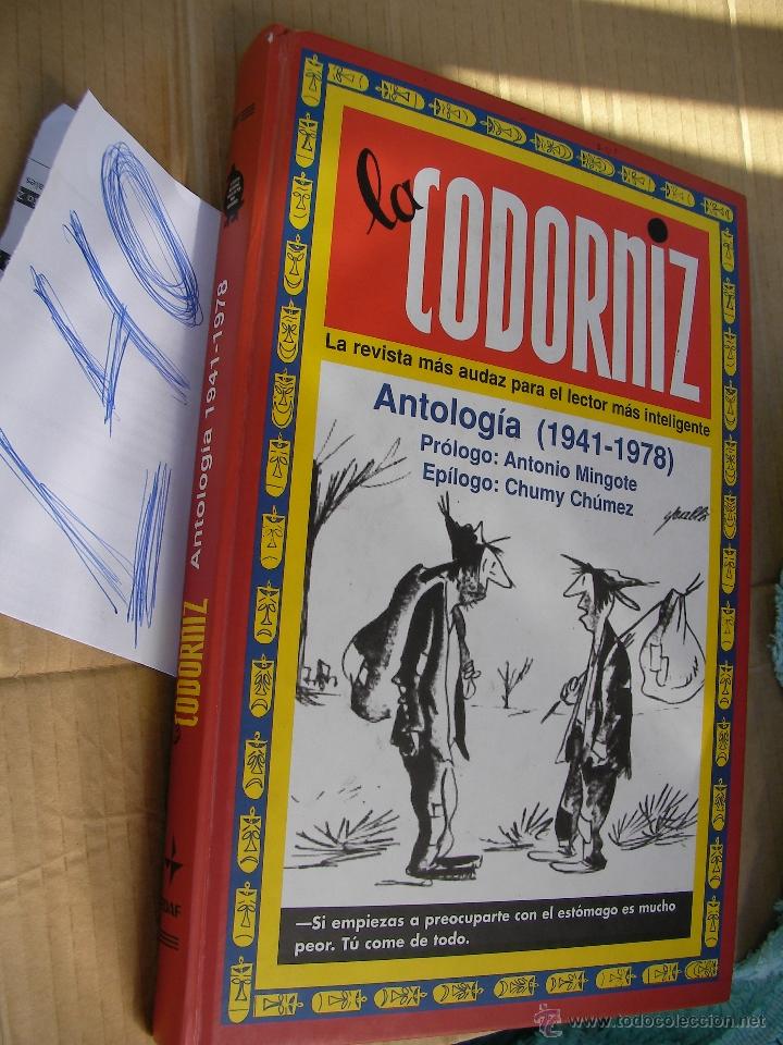 C&oacute;mics: LIBRO TAPA DURA - LA CODORNIZ - (ANTOLOGIA 1941 - 1978) - Foto 1