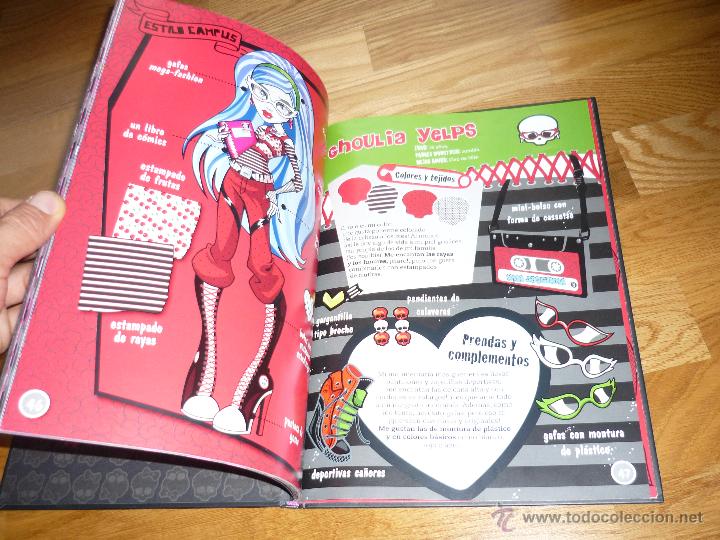 C&oacute;mics: LIBRO MODA Monster High Fashion Look Book - Foto 2