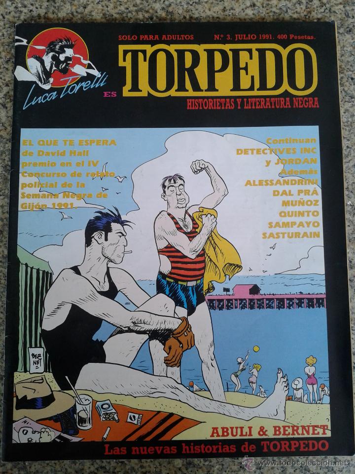 C&oacute;mics: TORPEDO N&ordm; 3 -- EDITORIAL MOKOKI - 1991 - - Foto 1