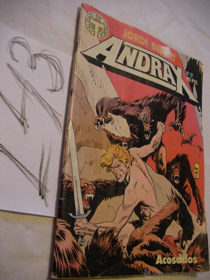 C&oacute;mics: ANTIGUO COMIC ANDRAX - ENVIO GRATIS A ESPA&Ntilde;A - Foto 1