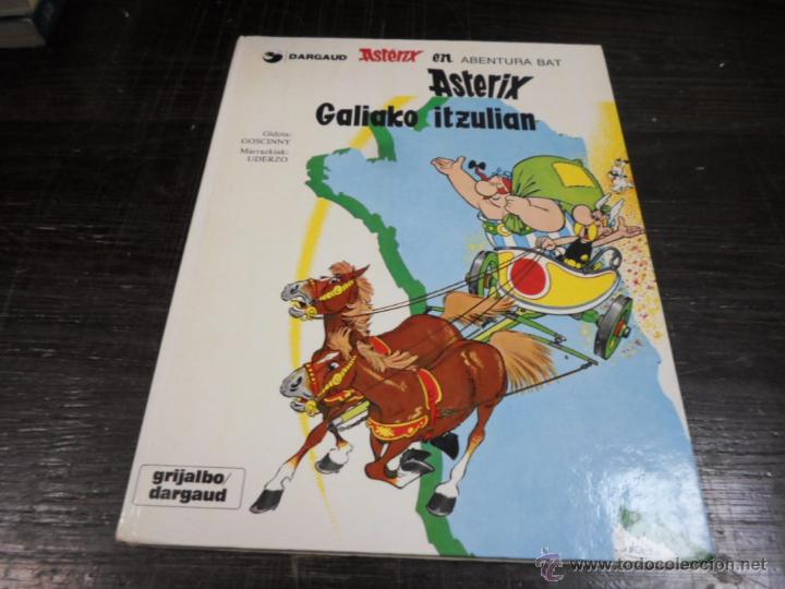 C&oacute;mics: Asterix Galiako Itzulian, n&ordm; 3. Elkar, 1987 - Foto 1