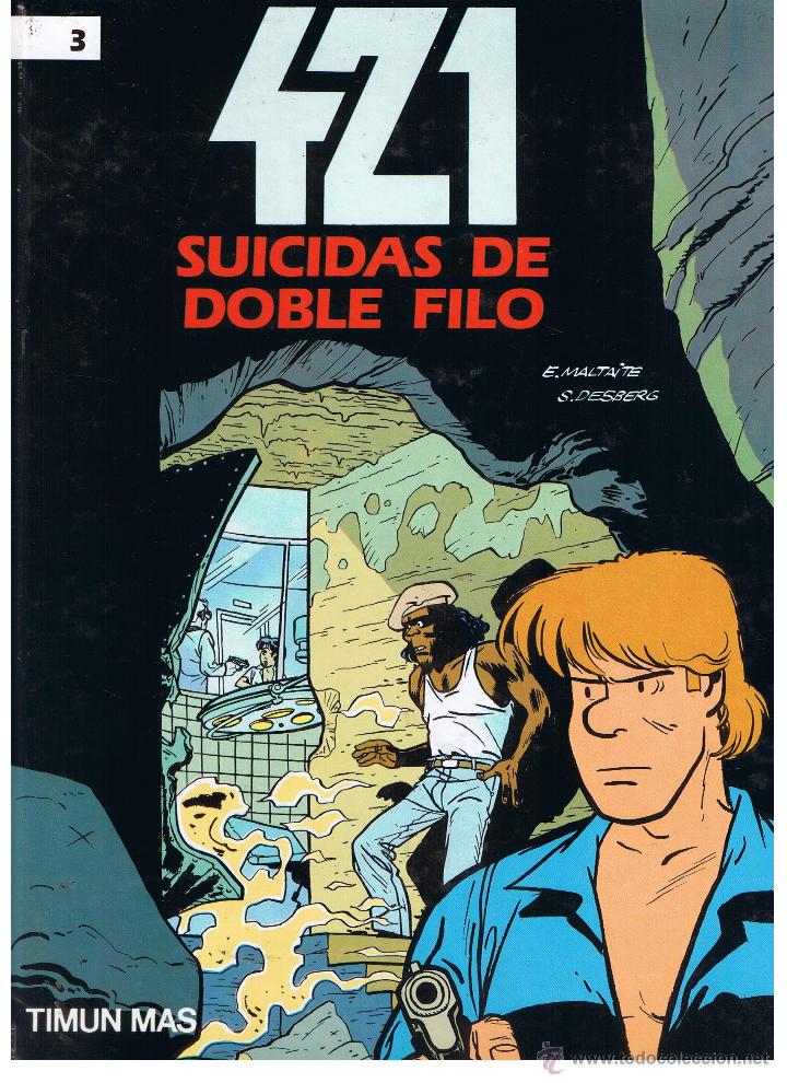 C&oacute;mics: 421. SUICIDAS DE DOBLE FILO. NUMERO 3. TIMUN MAS 1992. (RF.MA)