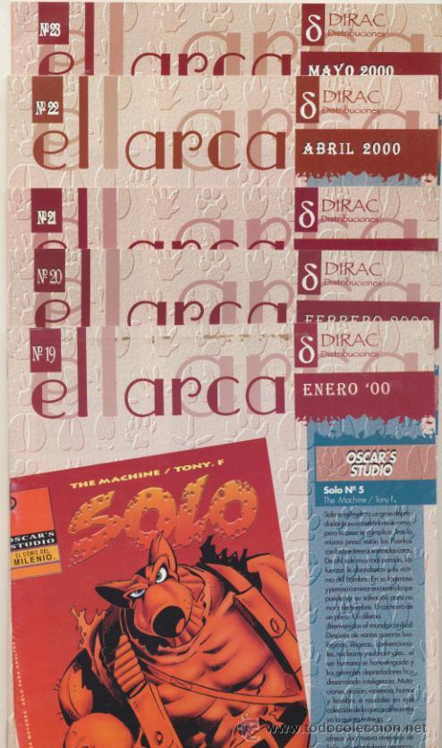 Fumetti: El Arca. Lote de 5 ejemplares: 19,20,21,22,23.