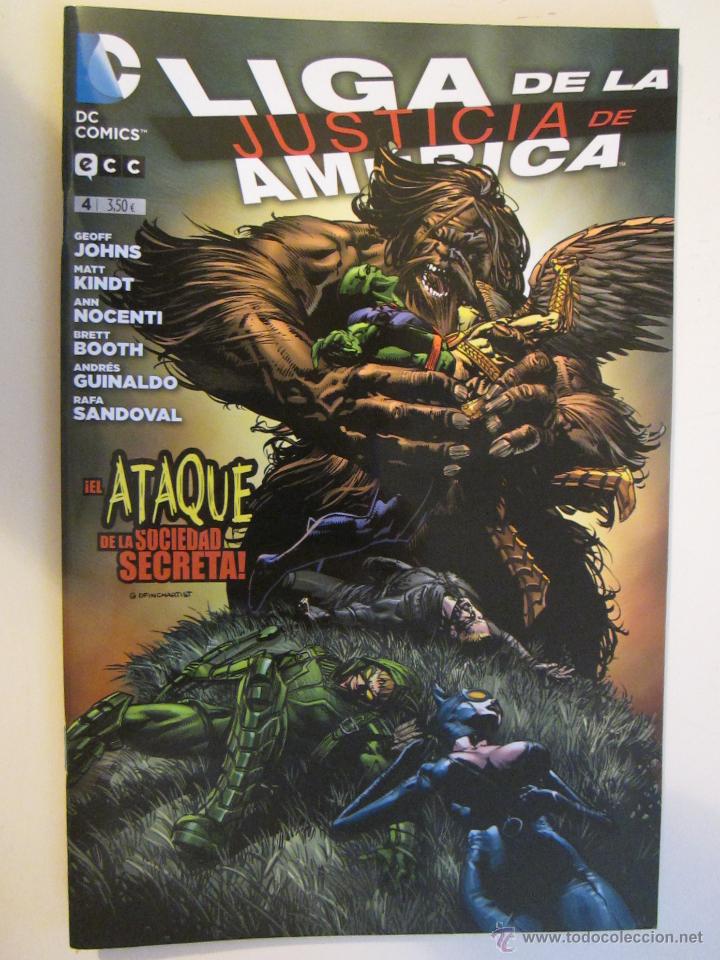 C&oacute;mics: LIGA DE LA JUSTICIA DE AMERICA N&ordm; 4 - Foto 1