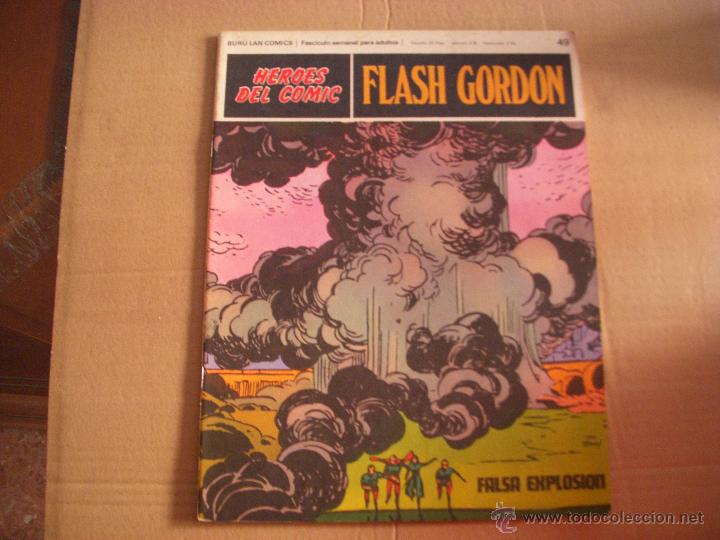C&oacute;mics: HEROES DEL COMIC, FLASH GORDON N&ordm; 49, EDITORIAL BURULAN - Foto 1
