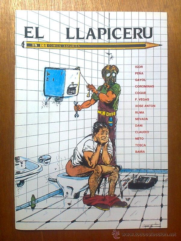 C&oacute;mics: EL LLAPICERU 6, COMIC EN ASTURIANO, CONCEYU BABLE, ASTURIAS
