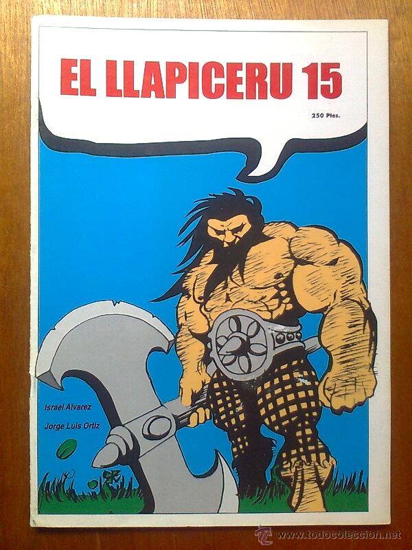 Comics: EL LLAPICERU 15, COMIC EN ASTURIANO, CONCEYU BABLE, ASTURIAS