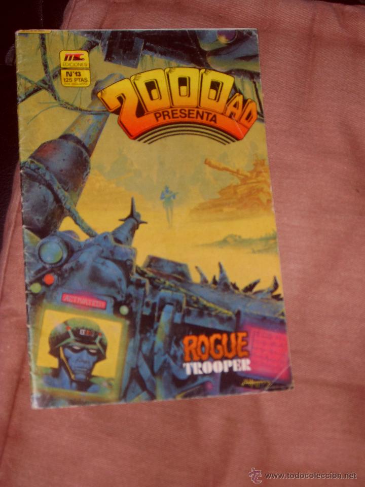C&oacute;mics: 2000 AD. PRESENTA. ROGUE TROOPER. N&ordm; 13. MC EDICIONES. COMICS - Foto 1
