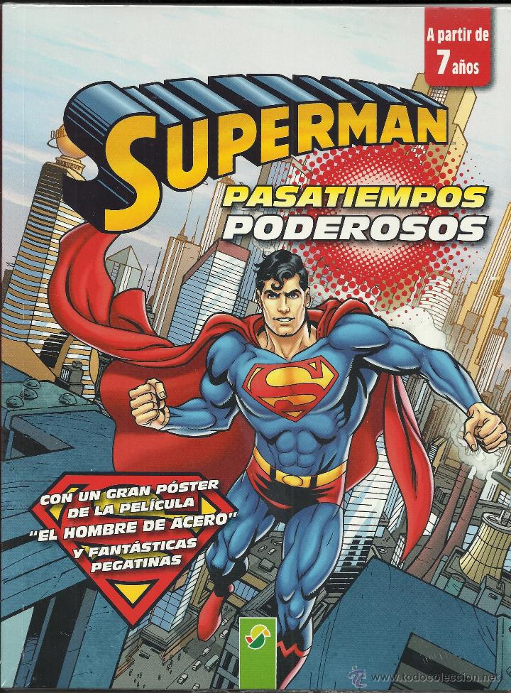 C&oacute;mics: superman pasatiempos poderosos - Foto 1