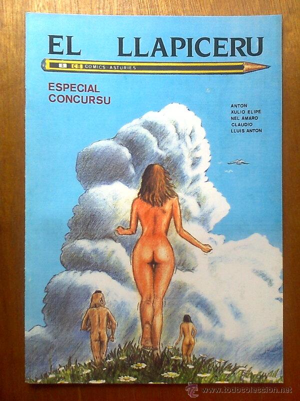 Comics : EL LLAPICERU 5, COMIC EN ASTURIANO, CONCEYU BABLE, ASTURIAS