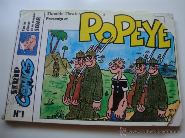 C&oacute;mics: STRIP COMIC TEBEO POPEYE N&ordm;1 - Foto 1