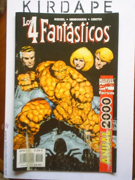 C&oacute;mics: los 4 fant&aacute;sticos. anual 2000 cj26 - Foto 1