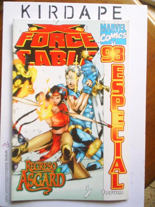 C&oacute;mics: x-force y cable. regreso a asgard. especial 98 cj26 - Foto 1