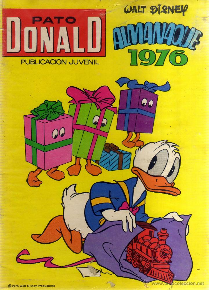 C&oacute;mics: Pato Donald - Almanaque 1976 - CJ123 - Foto 1
