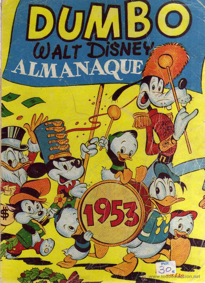 C&oacute;mics: Dumbo Almanaque 1953 - CJ123 - Foto 1