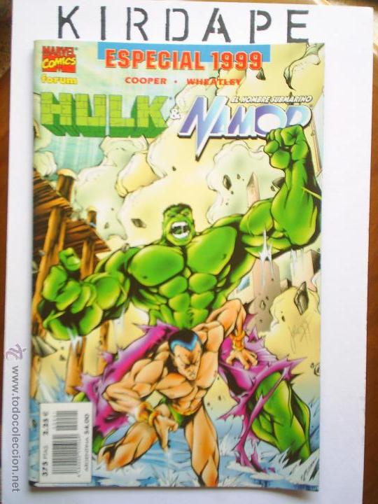 C&oacute;mics: especial 1999. hulk y namor cj26 - Foto 1