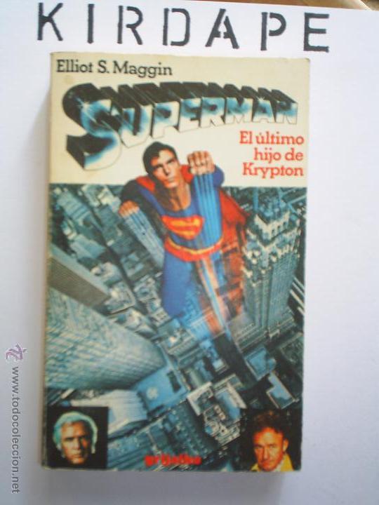 C&oacute;mics: libro Superman el &uacute;ltimo hijo de krypton cj39 - Foto 1