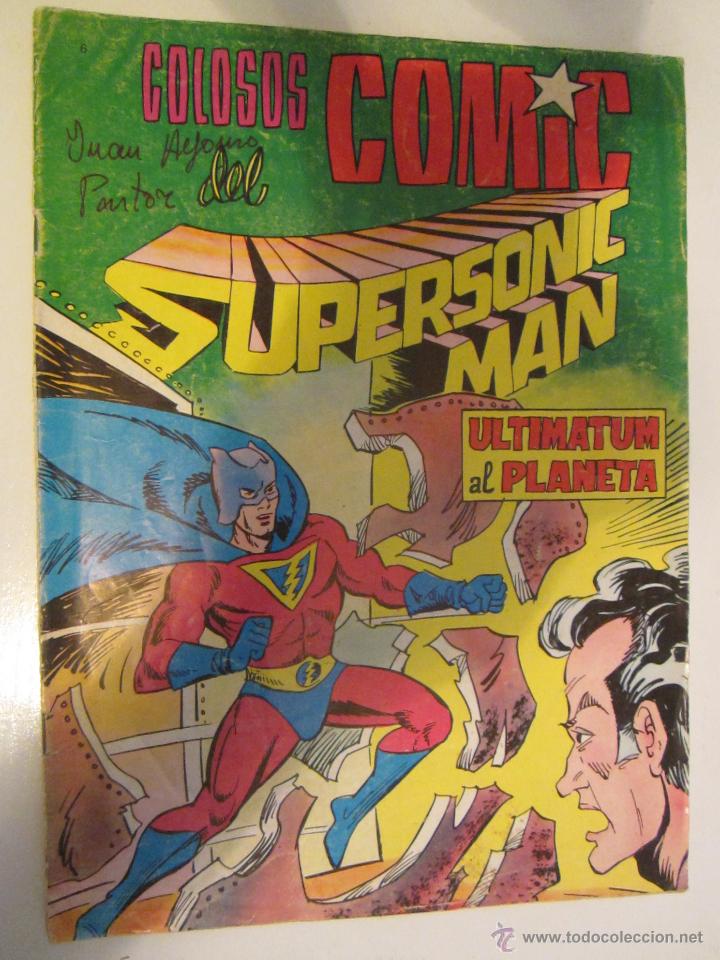 C&oacute;mics: SUPERSONIC MAN N&ordm; 6 - Foto 1