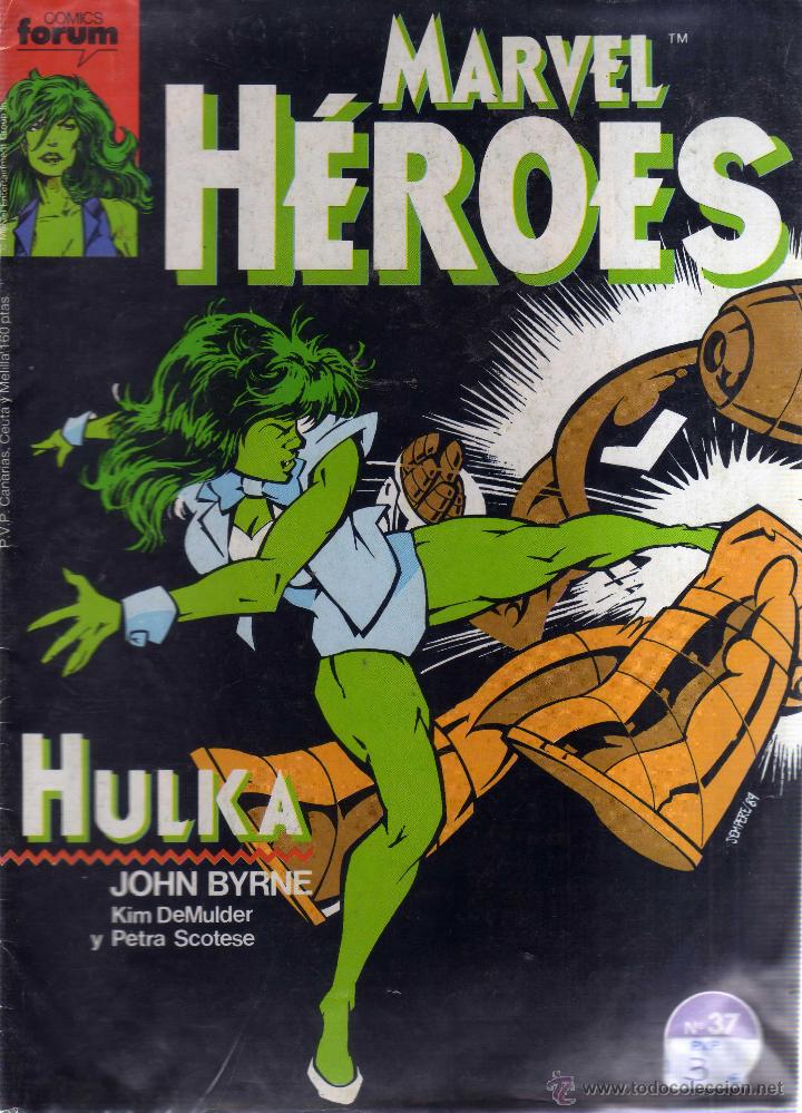 C&oacute;mics: Marvel H&eacute;roes - Hulka N&ordm; 37 - CJ125 - Foto 1