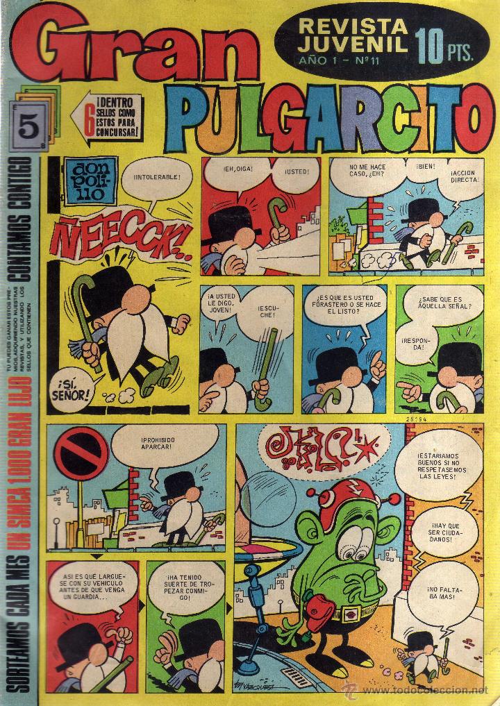 C&oacute;mics: Gran Pulgarcito N&ordm; 11 A&ntilde;o 1 - CJ127 - Foto 1