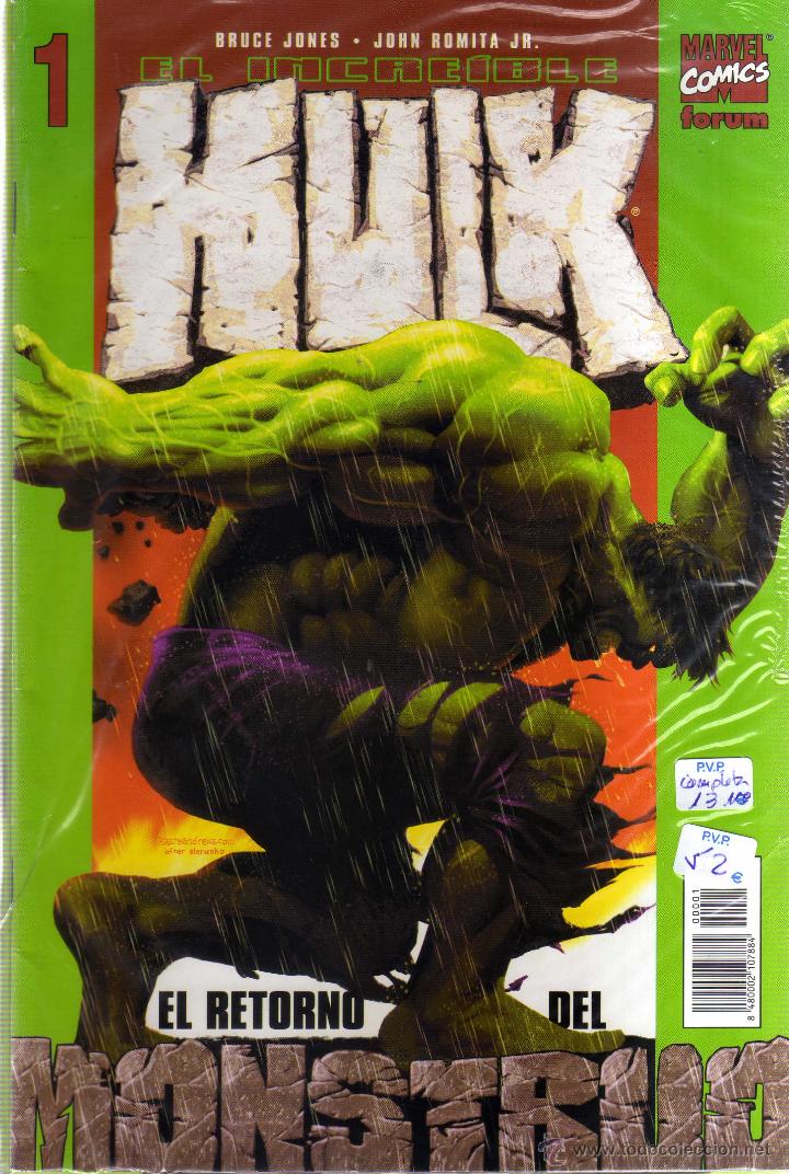 C&oacute;mics: El Incre&iacute;ble Hulk Completa 13 N&uacute;meros - CJ127 - Foto 1