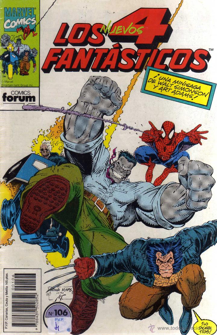 C&oacute;mics: Los 4 Fant&aacute;sticos N&ordm; 106 Forum - CJ132 - Foto 1
