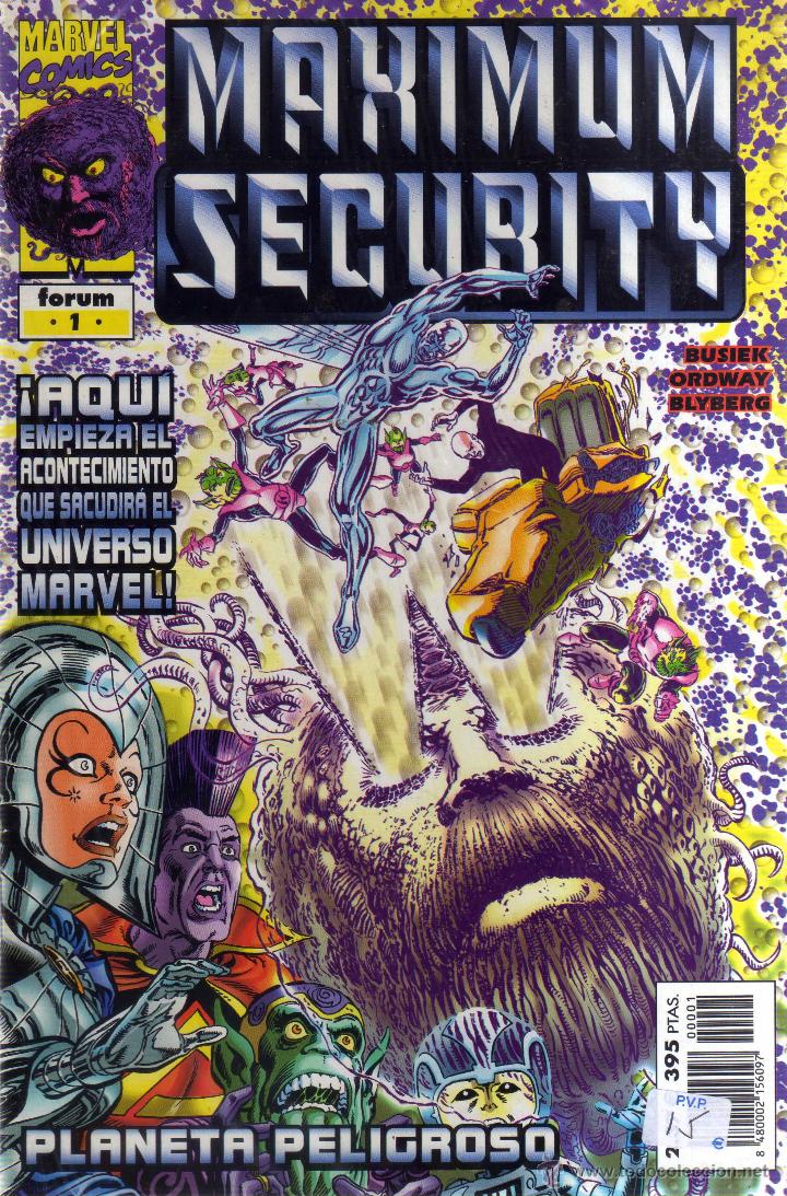 C&oacute;mics: Maximun Security Completa 4 N&uacute;meros - Forum - CJ133 - Foto 1