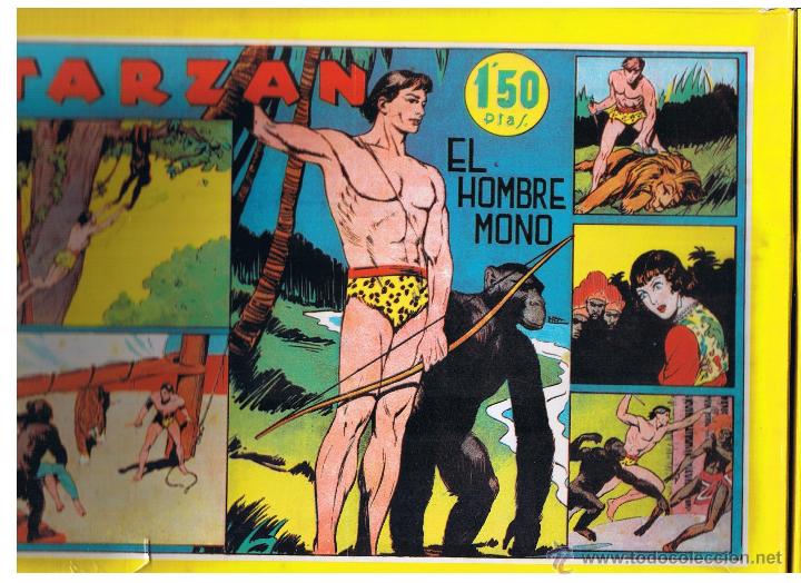 C&oacute;mics: TARZAN. REEDICI&Oacute;N FACSIMIL. 63 EJEMPLARES. &iexcl;&iexcl;COMPLETA!!. CON ESTUCHE.(RF.MA)B/10 - Foto 1
