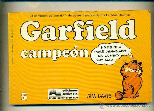 C&oacute;mics: GARFIELD APAISADO TOMO 5 - JIM DAVIS - Foto 1