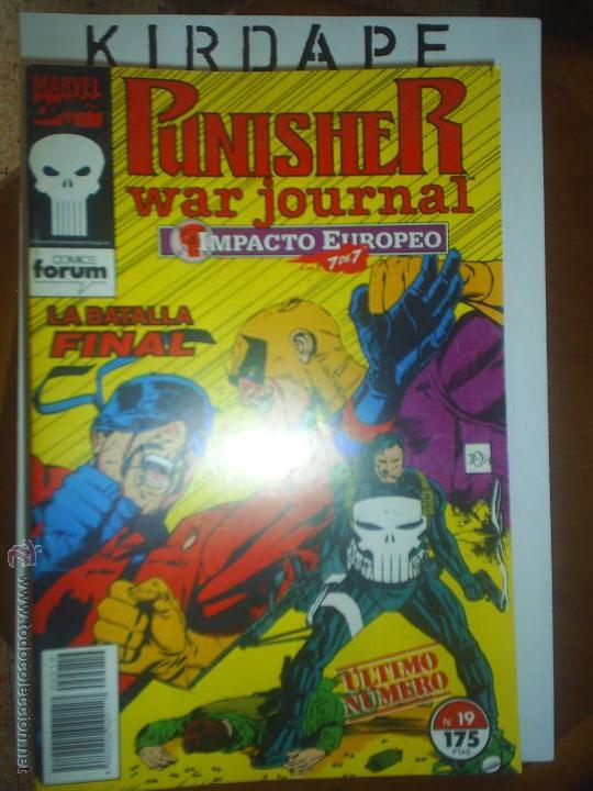 C&oacute;mics: punisher war journal 19 numeros completa cj23 - Foto 1
