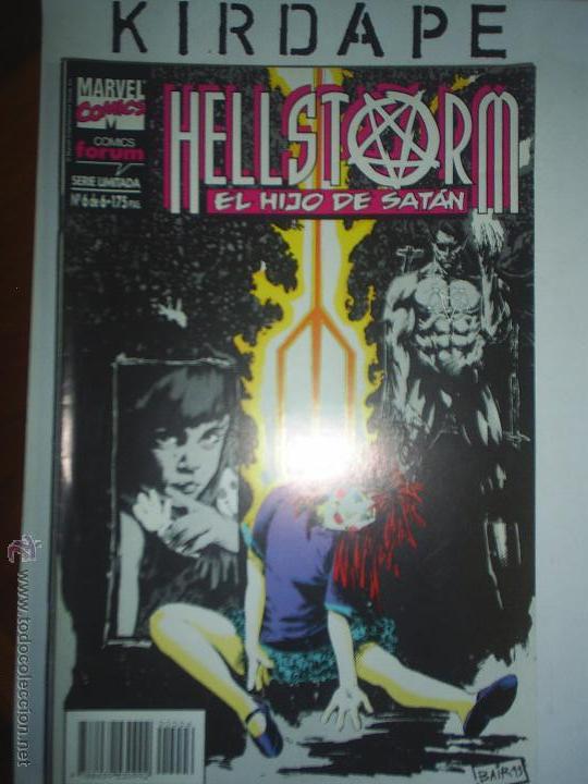 C&oacute;mics: hellstorm. el hijo de satan. 6 numeros coleccion completa cj21 - Foto 1