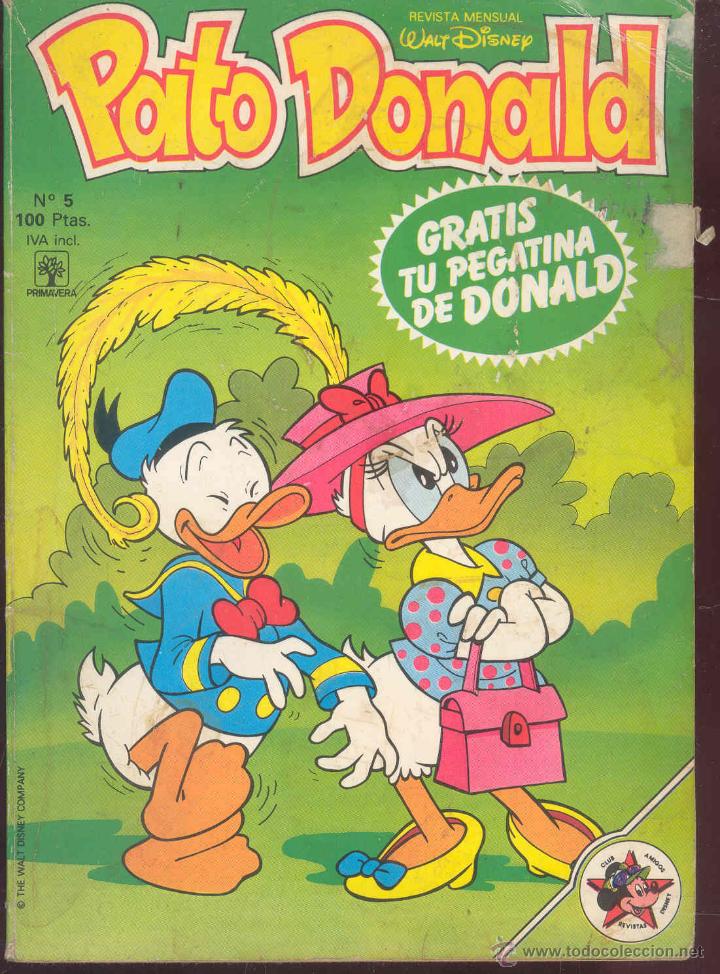 C&oacute;mics: PATO DONALD - WALT DISNEY N&ordm; 5 - EDICIONES PRIMAVERA - Foto 1