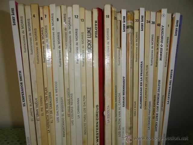C&oacute;mics: LOTE COLECCION DE 29 TOMOS DE LUCKY LUKE - Foto 1