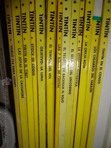 C&oacute;mics: LOTE DE 13 TOMOS DE TINTIN - Foto 3